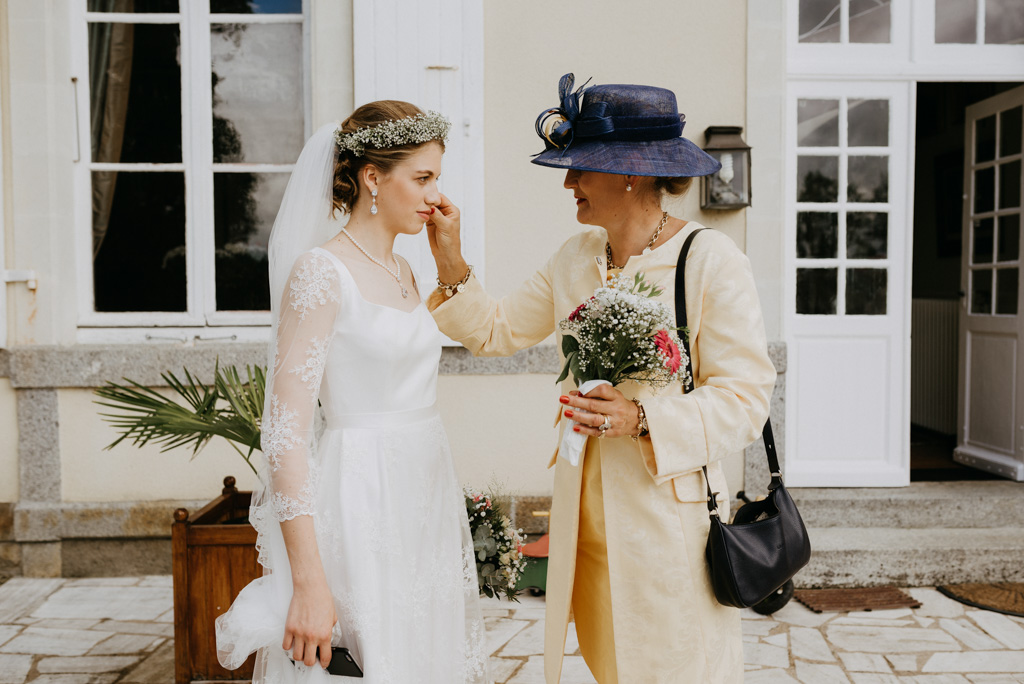 mariée maman préparatifs mariage