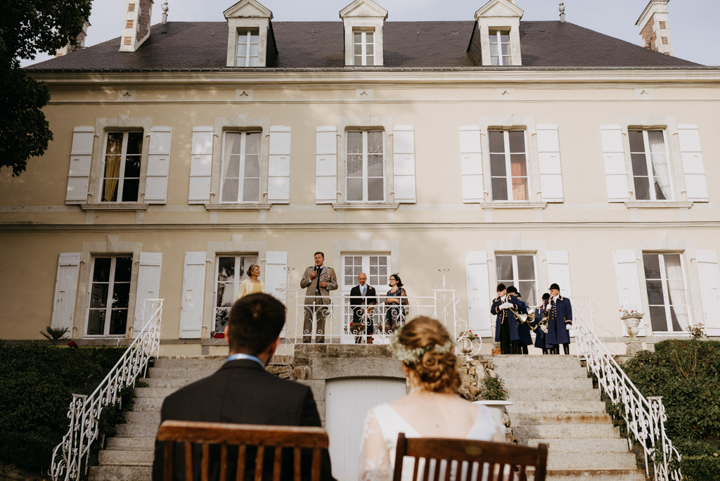 discours parents mariés château