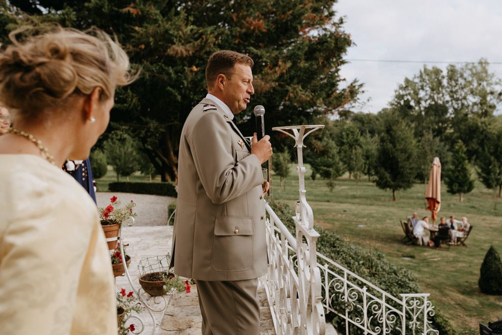 discours papa château