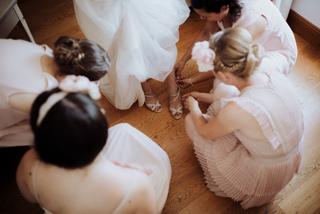 chaussures témoins mariée