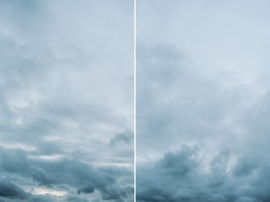 ciel nuages orage fin de journée