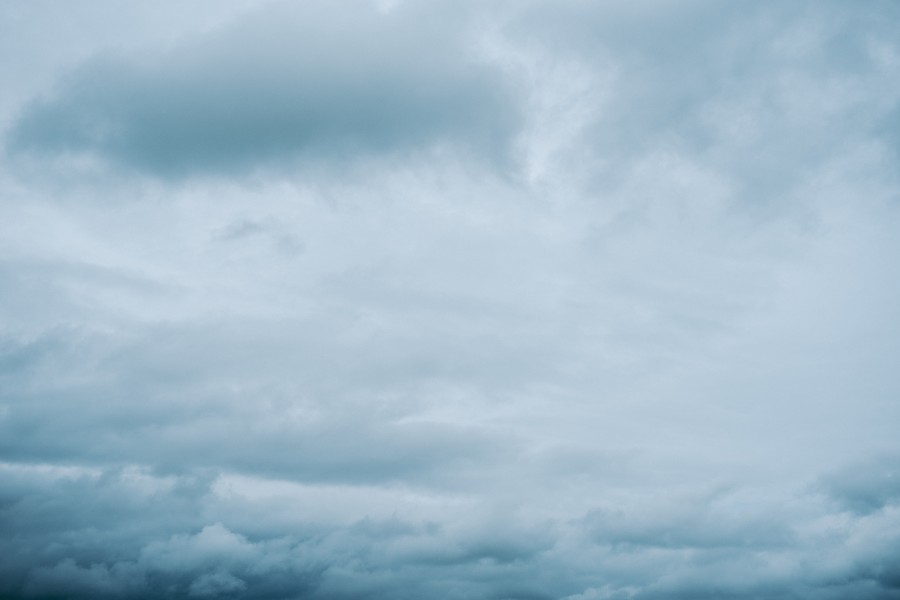 ciel nuages doux cotonneux